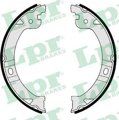 LPR 08950 Колодки тормозные стояночного тормоза DODGE CARAVAN/CHRYSLER VOYAGER 00- (4882576)