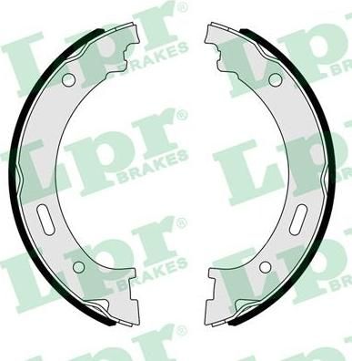 LPR 09530 Колодки тормозные барабанные JEEP CHEROKEE 01-/GRAND CHEROKEE/COMMANDER 05- (05086930AA)