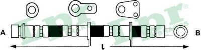 LPR 6T47296 тормозной шланг на ROVER 600 (RH)