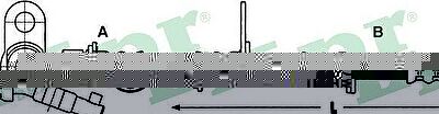 LPR 6T47433 тормозной шланг на TOYOTA AVENSIS (_T22_)