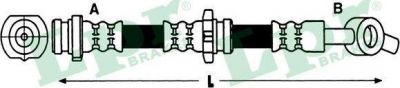 LPR 6T47928 Шланг тормозной передний лев. NISSAN Primera P11 1996-2001 (462102F002)
