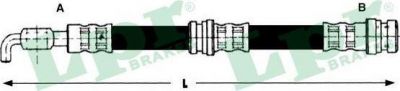 LPR 6T48215 Шланг тормозной MITSUBISHI CARISMA 95-99 задний (диск.торм.) (MB950627)