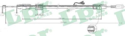 LPR C0423B трос, стояночная тормозная система на MERCEDES-BENZ C-CLASS купе (CL203)