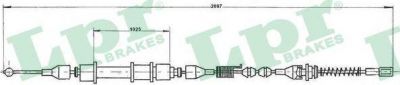 LPR C0590B трос, стояночная тормозная система на OPEL VECTRA A (86_, 87_)