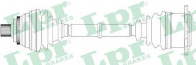 LPR DS14224 приводной вал на VW PASSAT Variant (3B6)