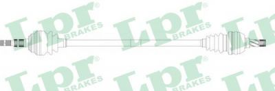 LPR DS37096 приводной вал на OPEL ZAFIRA A (F75_)