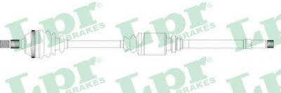 LPR DS38126 приводной вал на PEUGEOT 306 (7B, N3, N5)