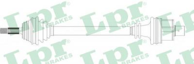 LPR DS39050 приводной вал на RENAULT CLIO I (B/C57_, 5/357_)