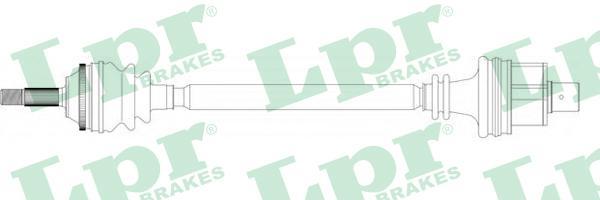 LPR DS39131 приводной вал на RENAULT MEGANE I (BA0/1_)