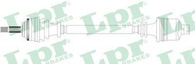 LPR DS39152 Вал приводной шарнирный RENAULT CLIO II (BB0/1/2_, CB0/1/2_) CLIO II Box ( (7700106018)