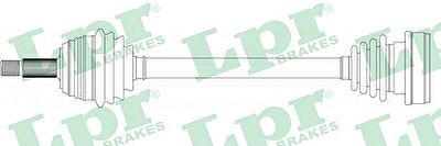 LPR DS51005 Вал приводной шарнирный левый VOLKSWAGEN Golf III (191407271NV)