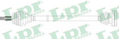LPR DS51033 приводной вал на VW SCIROCCO (53B)