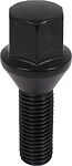LS S023349 Болт колесный M12×1.5, 54/27 мм, конус, ключ 17 мм, черный