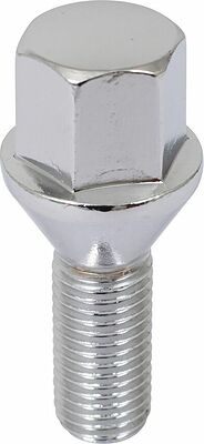 LS S030404 Болт колесный M12×1.5, 52/25 мм, конус, ключ 17 мм, хром