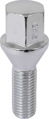 LS S030409 Болт колесный M12×1.5, 54/27 мм, конус, ключ 17 мм, хром