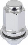 LS S032841 Гайка колесная M12×1.25, 47 мм, пресс/шайба, ключ 21 мм, хром