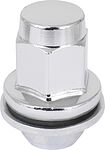 LS S032884 Гайка колесная M14×1.5, 47 мм, пресс/шайба, ключ 22 мм, хром