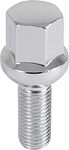 LS S092869 Болт колесный M12×1.5, 54/27 мм, сфера, ключ 17 мм, хром