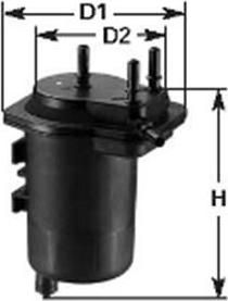 Magneti Marelli 152071760684 топливный фильтр на RENAULT MEGANE II седан (LM0/1_)