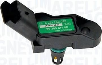 Magneti Marelli 215810009700 датчик, давление во впускном газопроводе на PEUGEOT 407 купе (6C_)