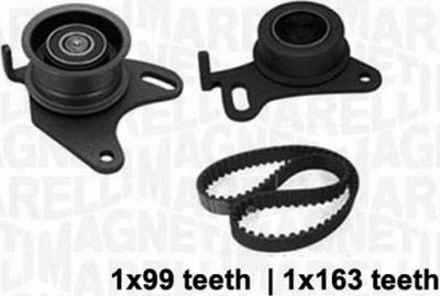 Magneti Marelli 341302460000 комплект ремня грм на MITSUBISHI L 300 фургон (P0_W, P1_W, P0_V, P1_V, P_2V, P2_W)