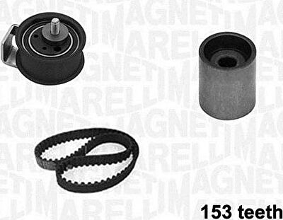 Magneti Marelli 341303540000 комплект ремня грм на AUDI A4 Avant (8D5, B5)