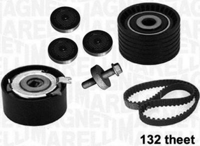Magneti Marelli 341304710000 комплект ремня грм на NISSAN KUBISTAR фургон (X80)