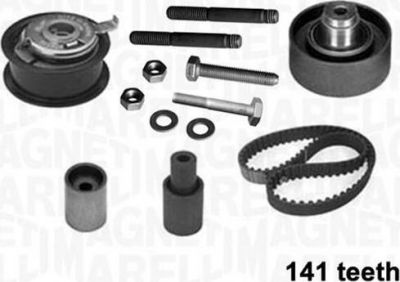 Magneti Marelli 341304910000 комплект ремня грм на VW GOLF IV (1J1)