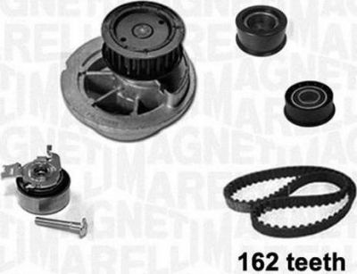 Magneti Marelli 341404200001 водяной насос + комплект зубчатого ремня на OPEL ASTRA G универсал (F35_)