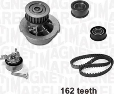 Magneti Marelli 341404200002 водяной насос + комплект зубчатого ремня на OPEL ASTRA G универсал (F35_)