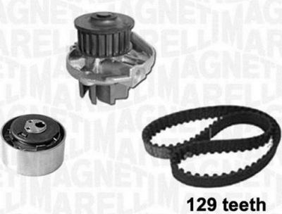 Magneti Marelli 341405810003 водяной насос + комплект зубчатого ремня на FIAT LINEA (323)