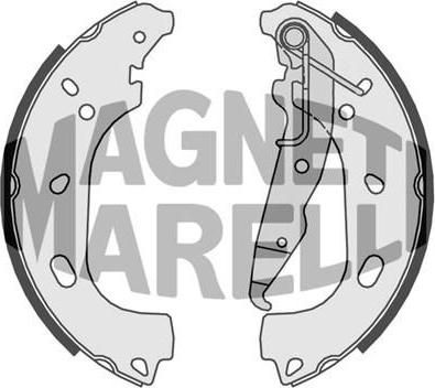 Magneti Marelli 360219198385 тормозные колодки на OPEL ASTRA H (L48)