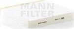 MANN Фильтр салона PSA Bipper/Nemo 1,3/1,4L 06/07-> 6479.62/6479.63/77364561 (6479-62, CU2040) MANN Фильтр салона PSA Bipper/Nemo 1,3/1,4L 06/07-> 6479.62/6479.63/77364561 (6479-62, CU2040)