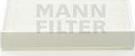MANN Фильтр салона Z4 E85/86/89 -08 (CU2339) MANN Фильтр салона Z4 E85/86/89 -08 (CU2339)