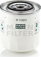 Mann W 1130/3 масляный фильтр на VOLVO V70 I (LV)