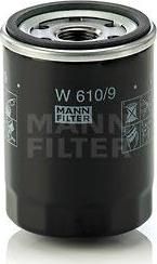 MANN-FILTER Фильтр масляный MANN W 610/9 MANN W 610/9 (W 610/9)