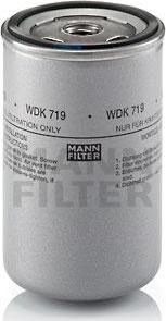 MANN фильтр топливный MAN 16.372 (51.12503-0045, WDK719)