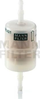 MANN-FILTER Фильтр топливный UNIVERSAL MANN-FILTER WK 42/1 (WK 42/1)