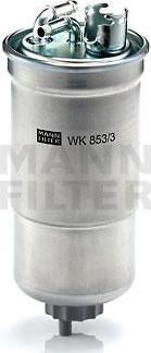 MANN Фильтр топливный VW B5 дизель 00- (WK 853/3 X)