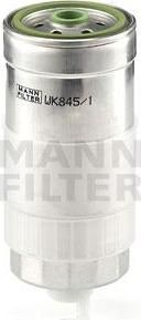 MANN Фильтр топливный AUDI A4/A6/A80/A100/VW PASSAT -00/VOLVO 850/S70/S80 D/TD (028127435A, WK845/1)