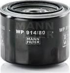 MANN Фильтр масляный TOYOTA CAMRY/COROLLA/CARINA (90915-30001-8T, WP914/80)