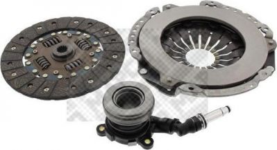MAPCO 10702 комплект сцепления на OPEL ASTRA G универсал (F35_)