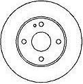 MAPCO 15537 тормозной диск на MAZDA 323 C IV (BG)