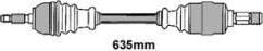 MAPCO 16349 приводной вал на PEUGEOT 306 (7B, N3, N5)