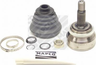 MAPCO 16989 шарнирный комплект, приводной вал на AUDI 80 (89, 89Q, 8A, B3)