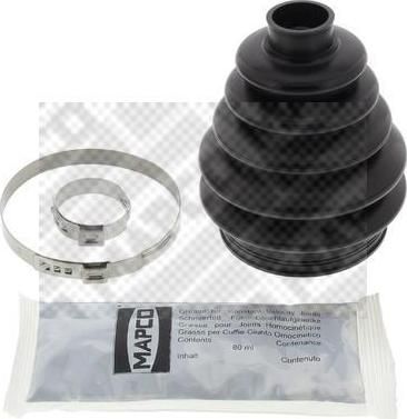 MAPCO 18607 комплект пылника, приводной вал на MAZDA 2 (DE)