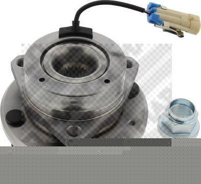 MAPCO 26255 комплект подшипника ступицы колеса на CHEVROLET EPICA (KL1_)