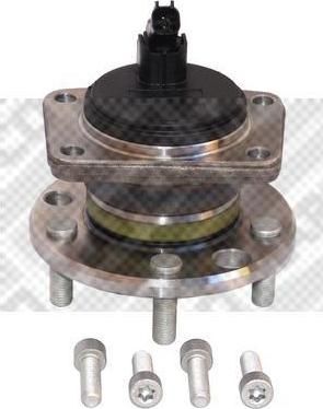 MAPCO 26639 Ступица колеса задняя с подшипником Ford Mondeo III/JAGUAR X-TYPE (1 146 689)