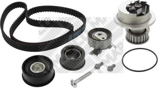 MAPCO 41734/2 водяной насос + комплект зубчатого ремня на OPEL ASTRA G универсал (F35_)