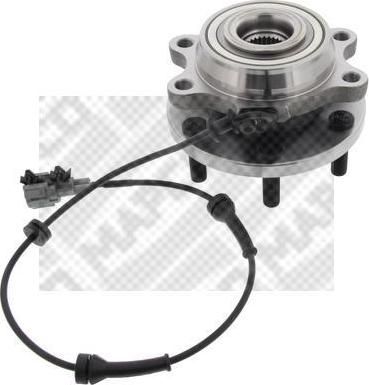MAPCO 46520 комплект подшипника ступицы колеса на NISSAN NAVARA (D40)
